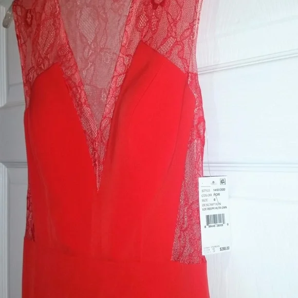 chinese dress ladies AQUA Floral Lace Inset S/S Maxi w Smocked Waist – PAPILLON CLOTHING main image 0